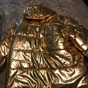 Champion Puffer Coat Gold